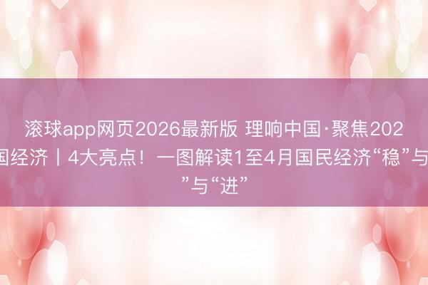 滚球app网页2026最新版 理响中国·聚焦2026中国经济丨4大亮点！一图解读1至4月国民经济“稳”与“进”
